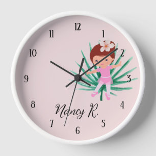 Reloj Bailarina Ballet Tropical Rosa