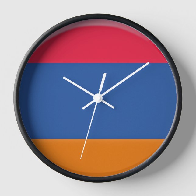 Reloj Bandera de Armenia (Anverso)