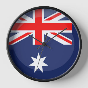 Reloj Bandera de Australia