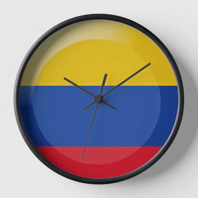 Reloj Bandera de Colombia (Anverso)
