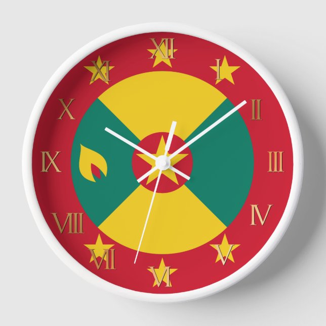 Reloj Bandera de Granada (Anverso)