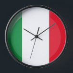 Reloj Bandera de Italia<br><div class="desc">Bandera de Italia</div>