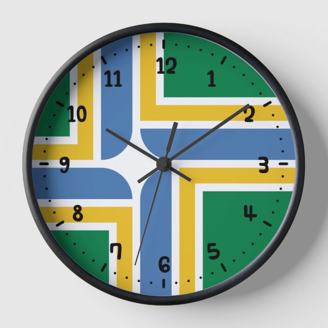 Reloj Bandera de Portland, Oregón (Anverso)