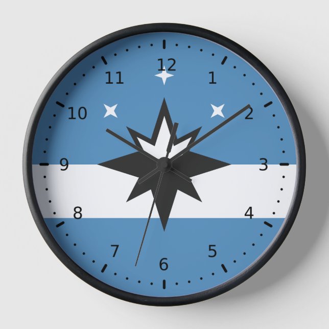 Reloj Bandera de Springfield, Misuri (Anverso)