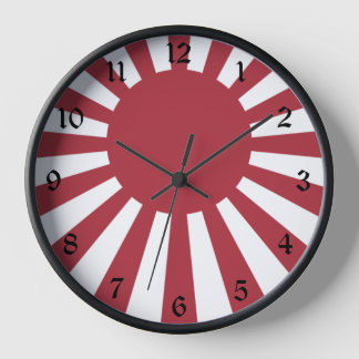Reloj Bandera del Sol Naciente Imperial Japonés, Edo a l