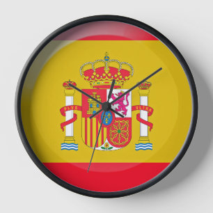 Reloj bandera española