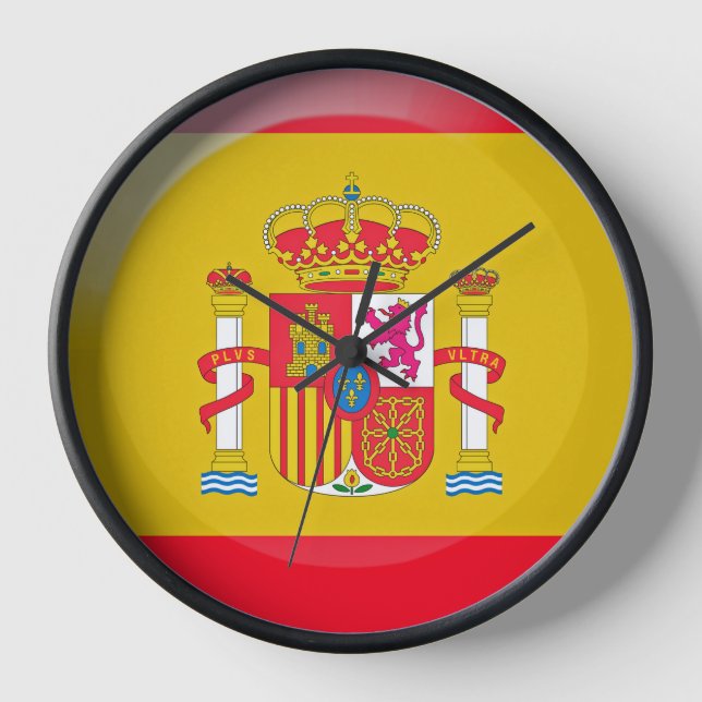Reloj bandera española (Anverso)