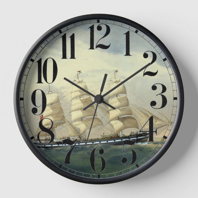 Reloj Barco Clipper The Helen Pembroke 1870 (Anverso)