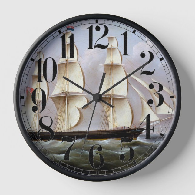 Reloj Barco de vela Woolloomooloo 1850 (Anverso)