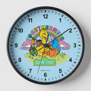 Reloj Barrio Sésamo   Multitud