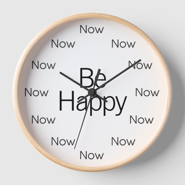 Reloj Be Happy Now es Zen™ Watch (Anverso)