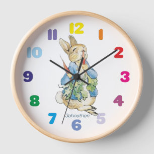 Reloj Beatriz Potter Pedro el Conejo