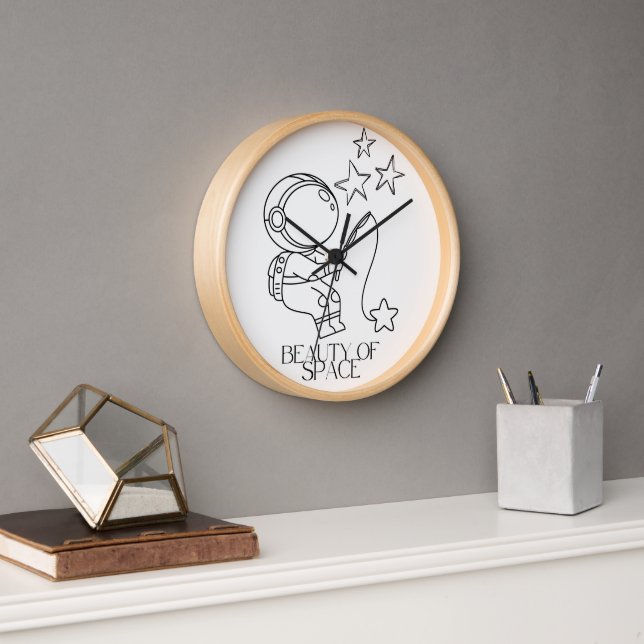 Reloj "Belleza del Espacio"  (Oficina)