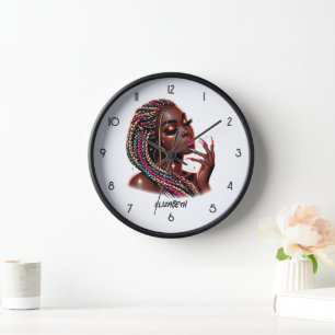 Reloj Belleza Urbana de Hip Hop con Melanina Brillante