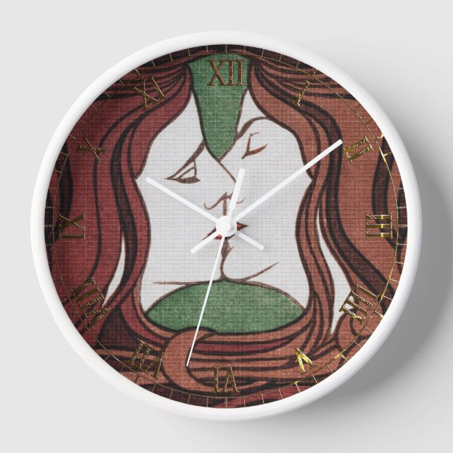 Reloj Beso de Peter Behrens (Anverso)