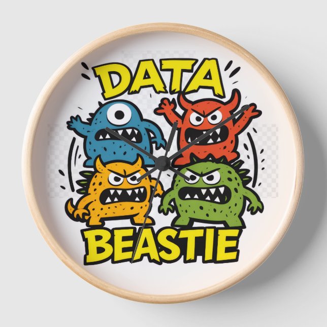 Reloj Bestia de Datos Gruñón (Anverso)