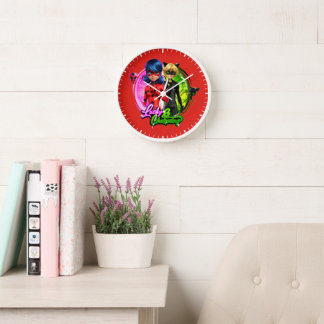 Reloj Bicho de liga y gatos | Afortunado y encantador