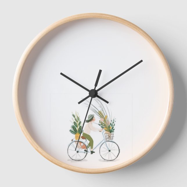 Reloj Bicicleta Lady O'clock (Anverso)