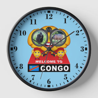 Reloj Bienvenido a Congo