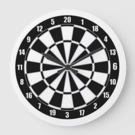 Reloj blanco y negro