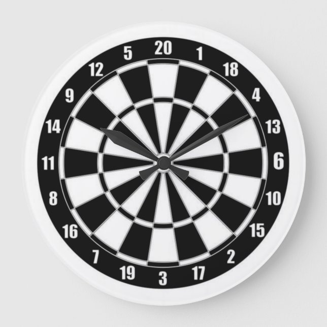 Reloj blanco y negro (Anverso)