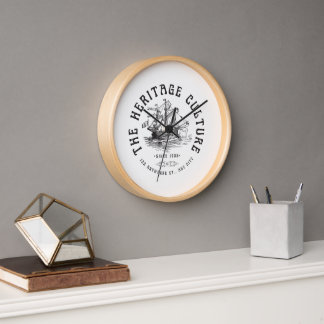 Reloj Bloques "La cultura del patrimonio"