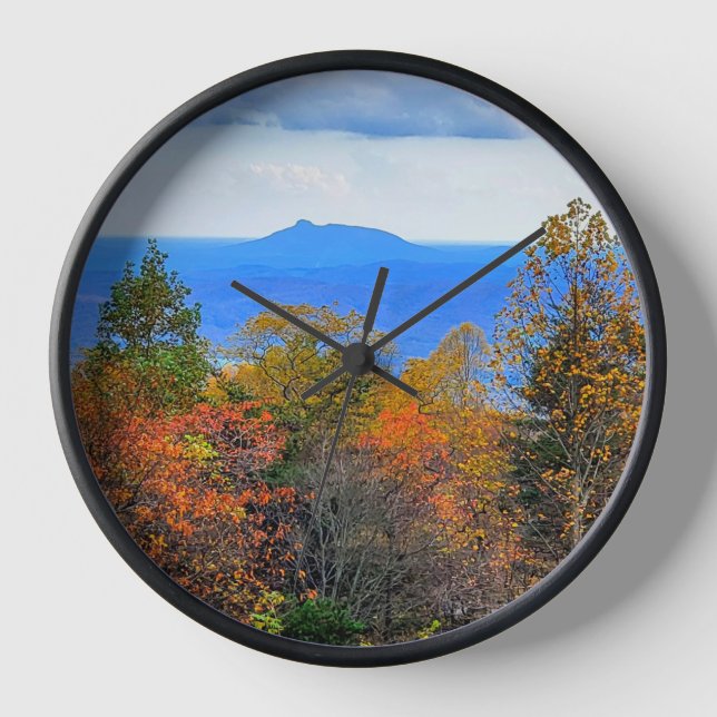 Reloj Blue Ridge Parkway Fall - Vista panorámica de la m (Anverso)