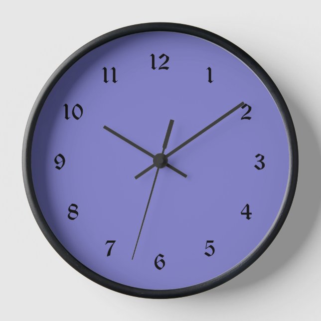 Reloj Bluebonnet Bluish-Purple (Anverso)