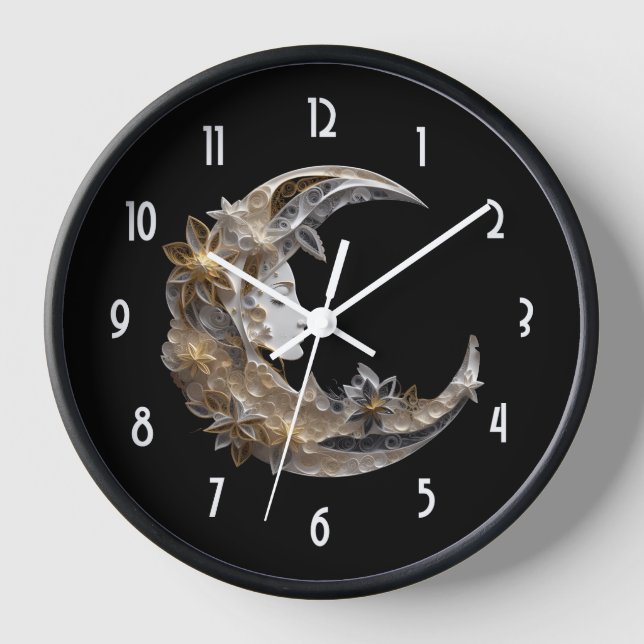 Reloj Bonita cara en la luna (Anverso)