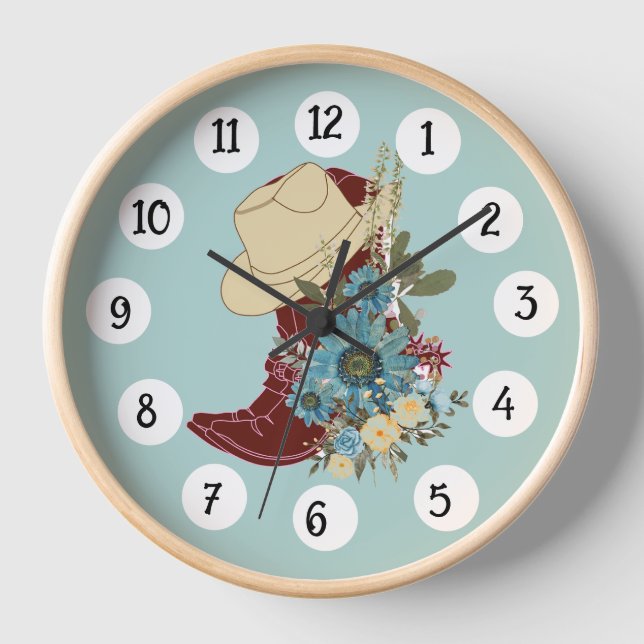 RELOJ BOTE Y FLORES DE CHICAS (Anverso)