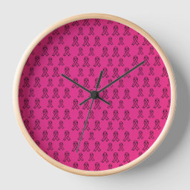 Reloj Breast Cancer Awareness Wall Clock