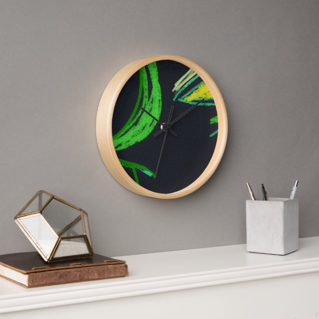 Reloj Bright Green Character  (Oficina)