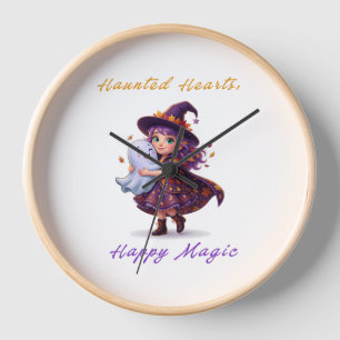 Reloj Bruja y amigas fantasmales, Halloween mágico y ado