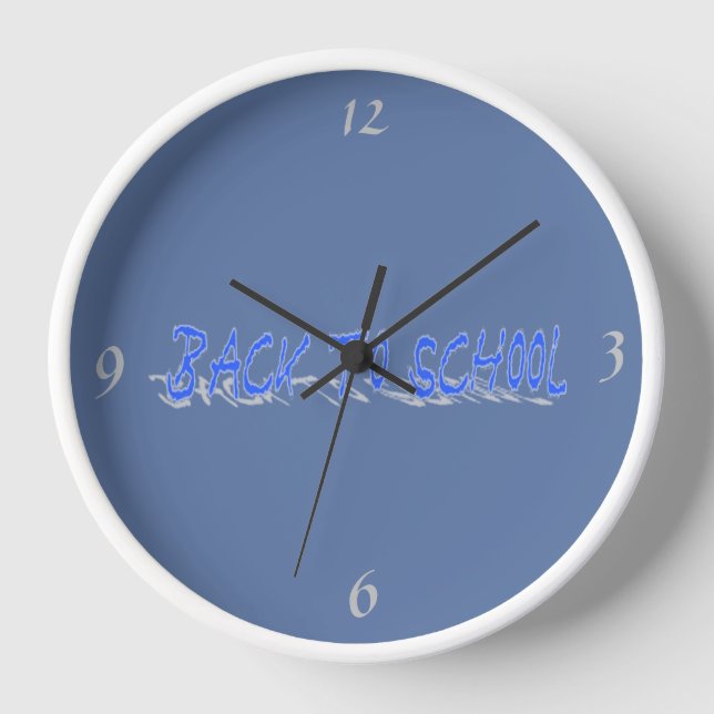 Reloj BTS Shadow-Blue Wall Clock (Anverso)