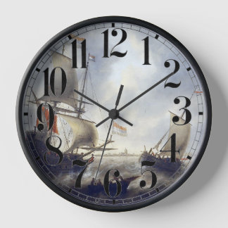Reloj Buques en el mar de los años 1660