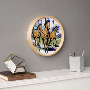 Reloj caballo de carreras