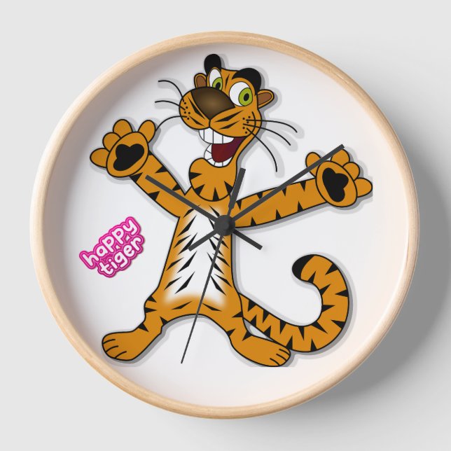 Reloj Cables felices para tigres (Anverso)