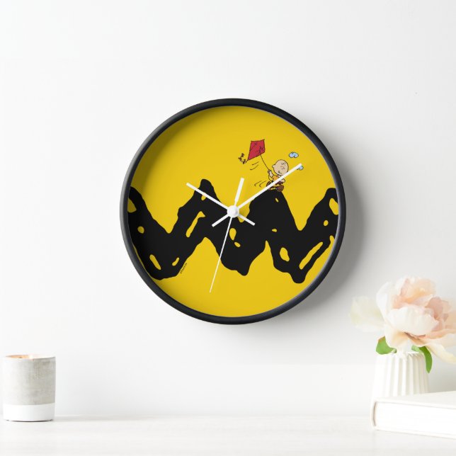 Reloj Cacahuetes | Charlie Brown Flying Kite (Hogar)