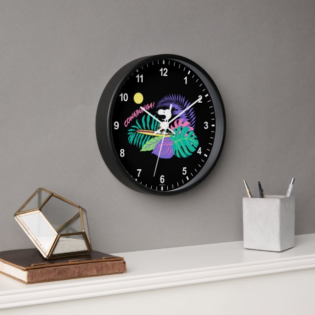 Reloj Cacahuetes | Cowabunga Snoopy (Oficina)
