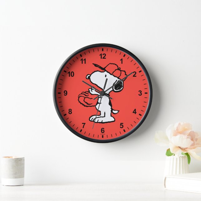 Reloj Cacahuetes | Snoopy Making the Catch (Hogar)