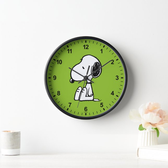Reloj Cacahuetes | Snoopy Mirando hacia abajo (Hogar)