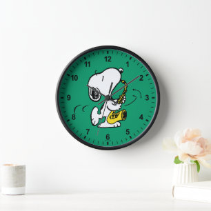 Reloj Cacahuetes   Snoopy Saxophone Player