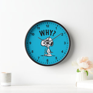 Reloj Cacahuetes   Snoopy Se Pregunta Por Qué?