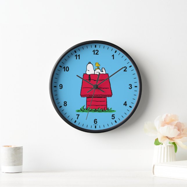 Reloj Cacahuetes | Snoopy & Woodstock Doghouse (Hogar)