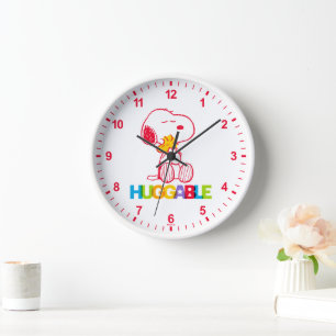 Reloj Cacahuetes   Snoopy & Woodstock Huggable