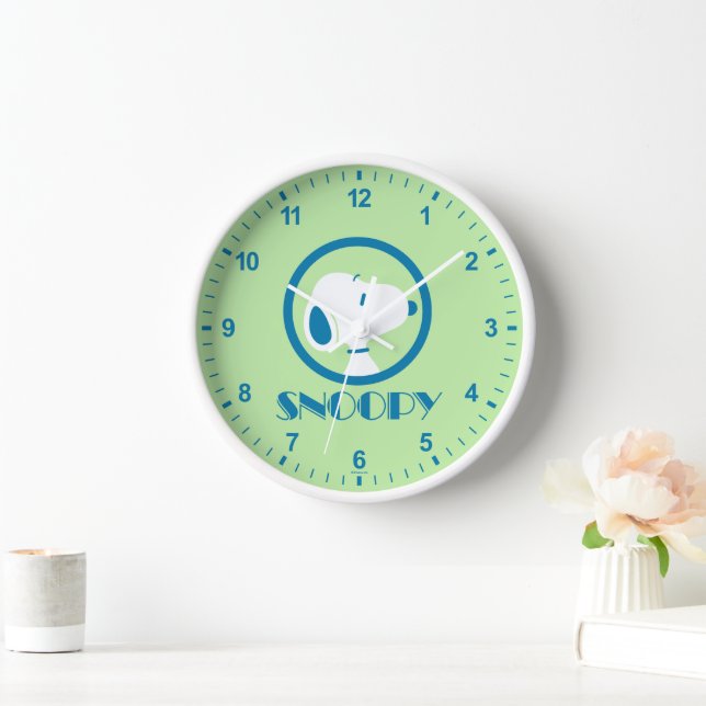 Reloj Cacahuetes | Sueños de Deco Azul Snoopy (Hogar)