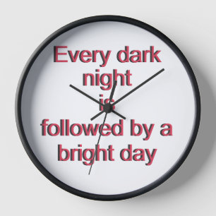 Reloj Cada noche oscura