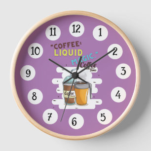 RELOJ CAFÉ