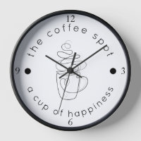 Cafetería Personalizada Agrega Tu Logotipo Moderno