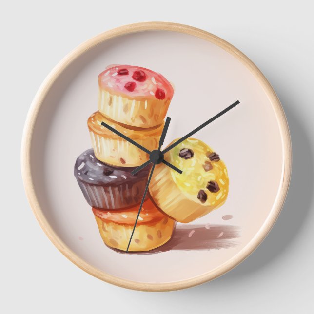 Reloj Caída de la Torre Muffin (Anverso)